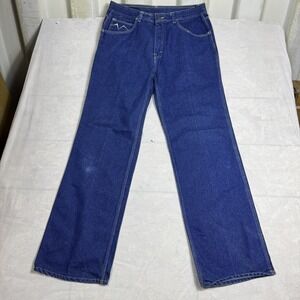 Graffiti Sportswear Mens Straight Leg Jeans Blue Denim Five Pockets Size 38